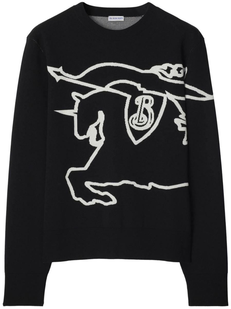 Burberry embroidered sweater on sale