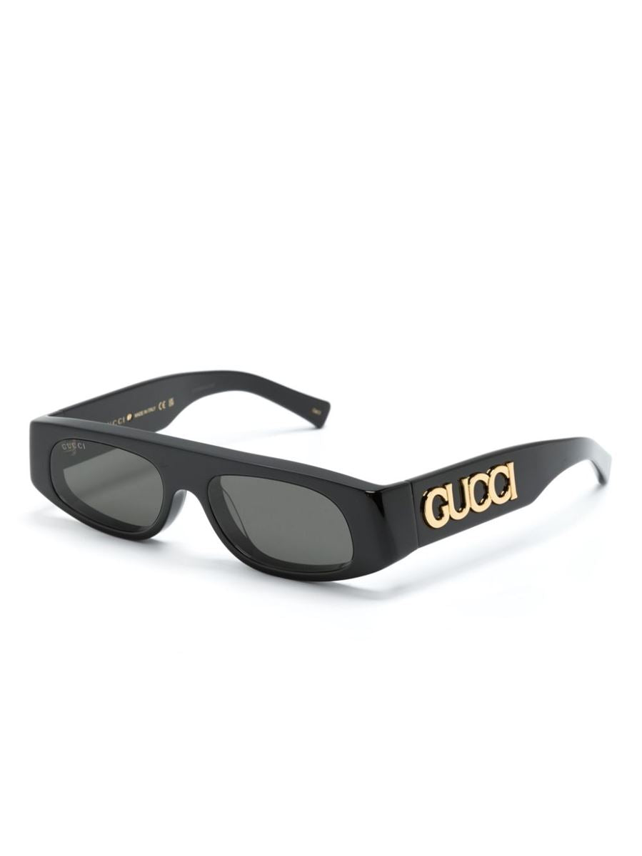 OVAL-FRAME SUNGLASSES