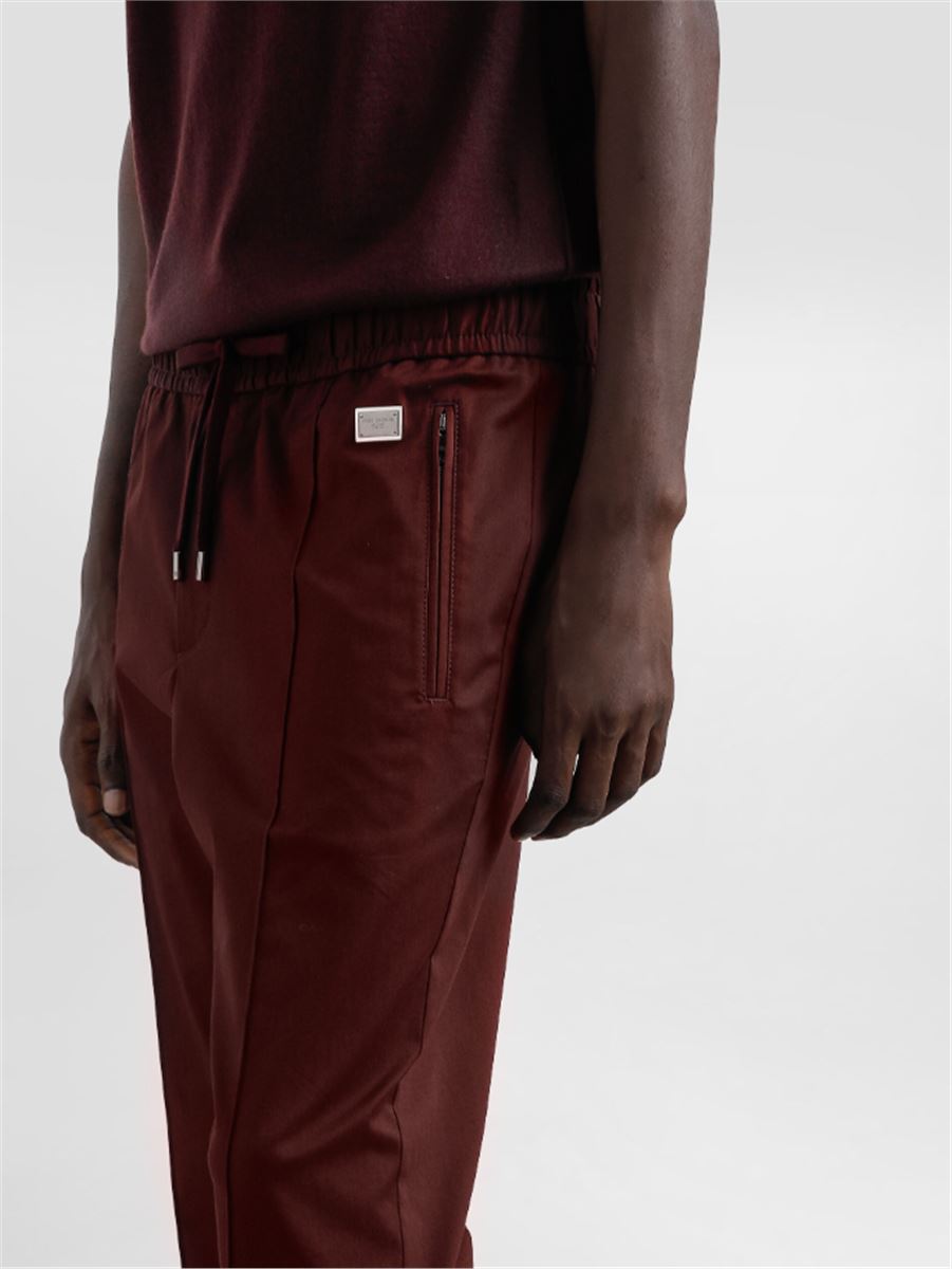 COTTON JOGGING PANTS WITH TAG