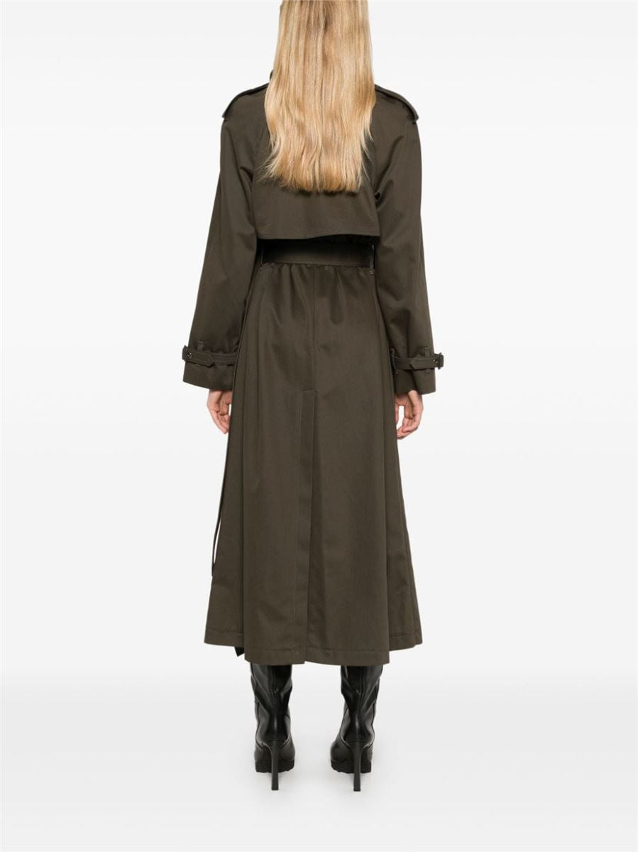 LAYERED TRENCH COAT A. MCQUEEN