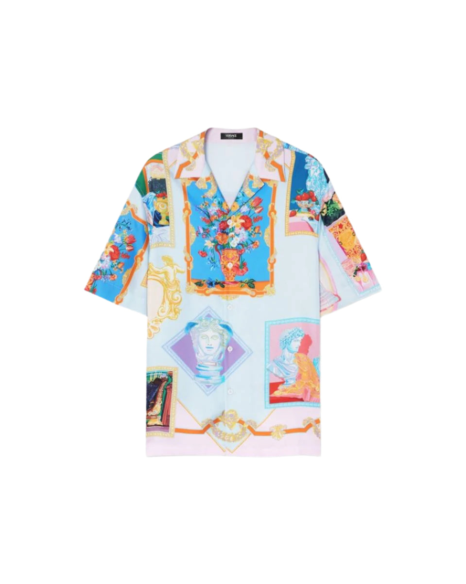 VERSACE GALLERY SILK SHIRT