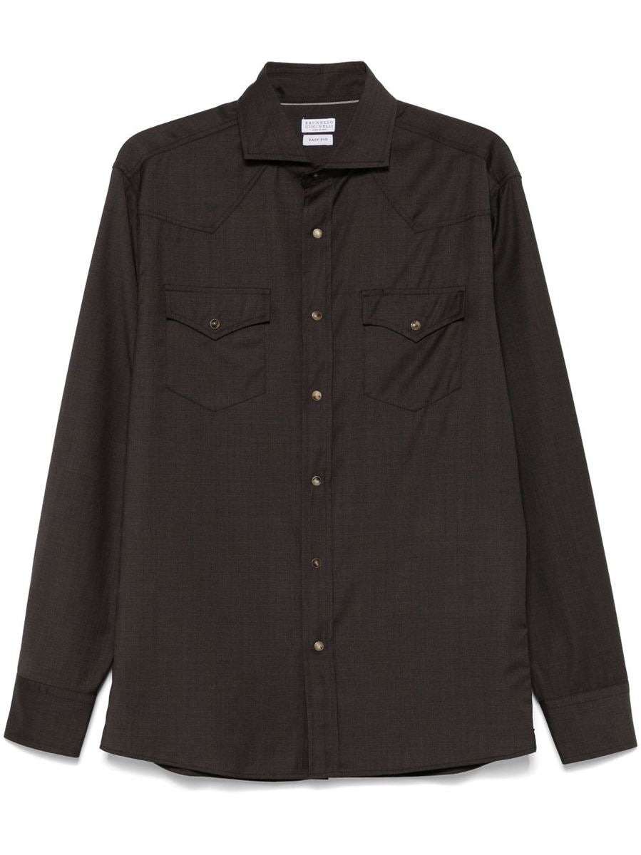 VIRGIN WOOL SHIRT