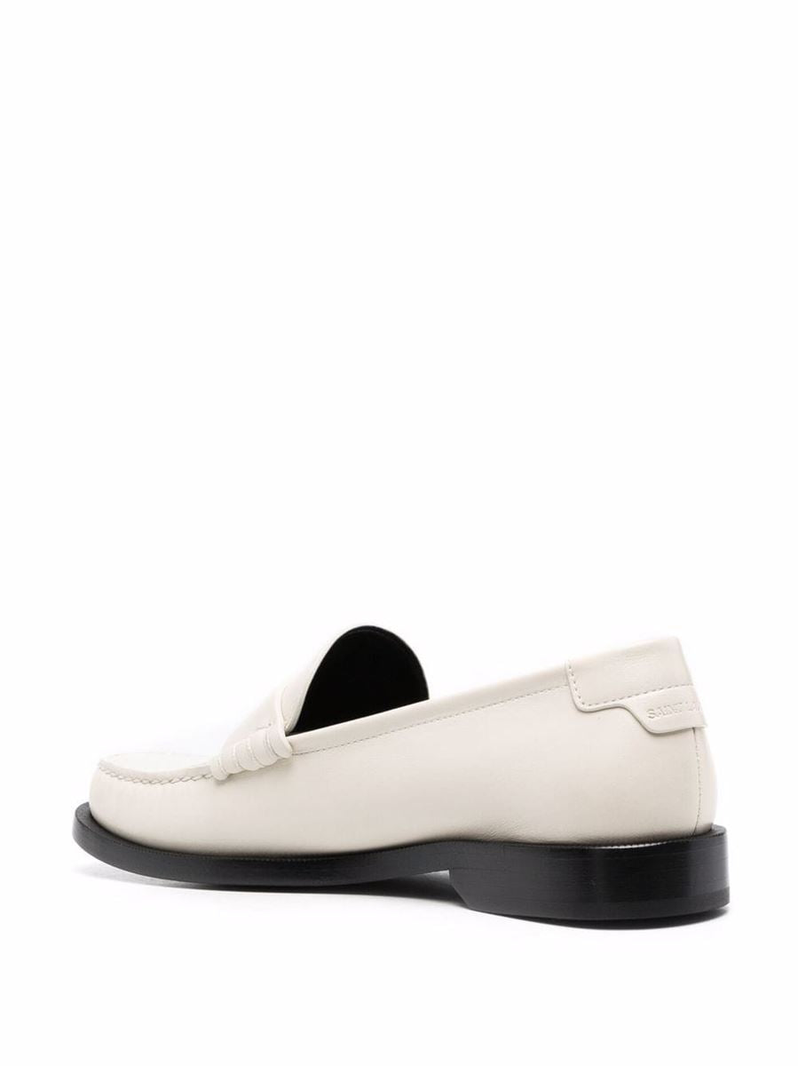 MONOGRAM PLAQUE LOAFERS SAINT LAURENT