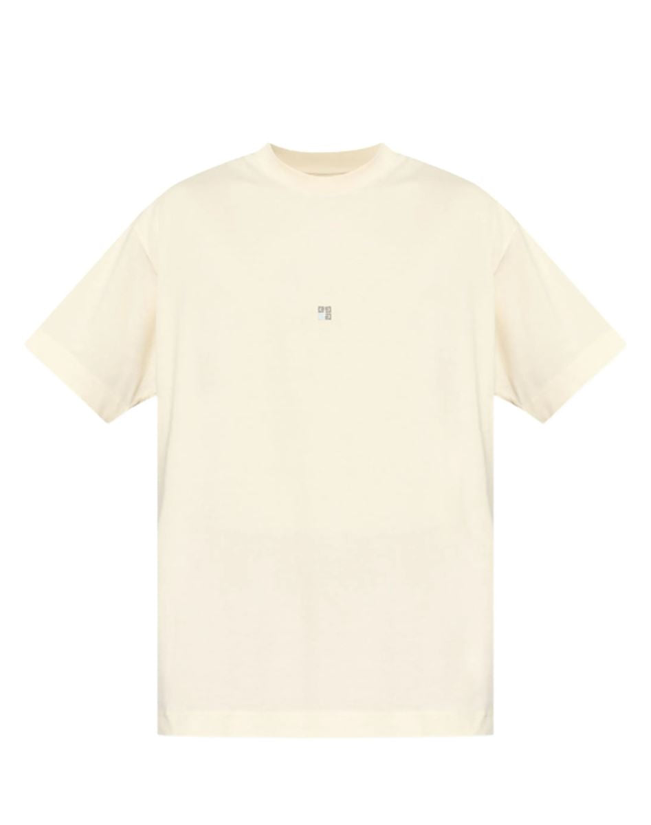 4G-EMBROIDERED COTTON T-SHIRT