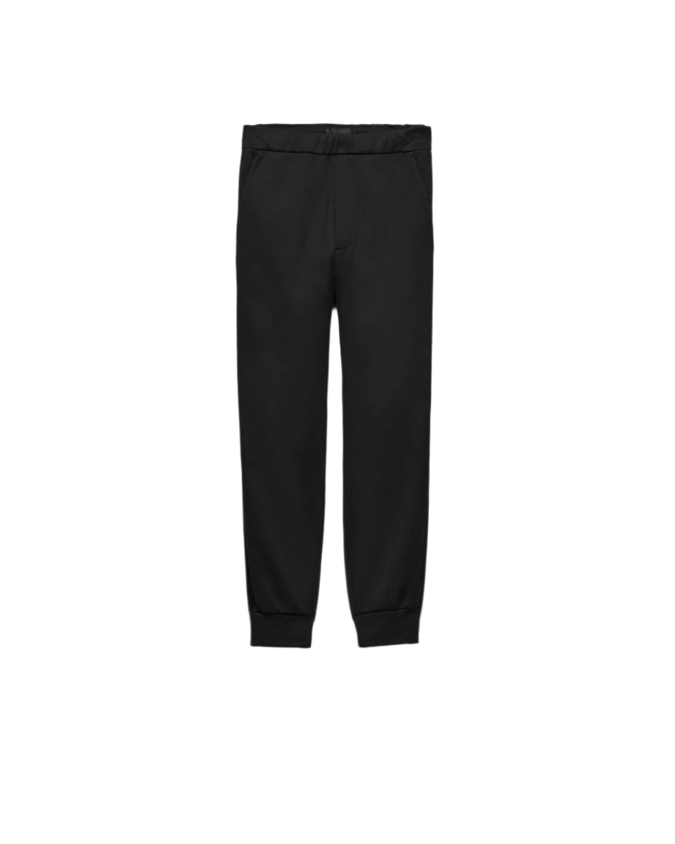 TECHNICAL FLEECE TROUSERS WITH DUCHESSE DETAILS