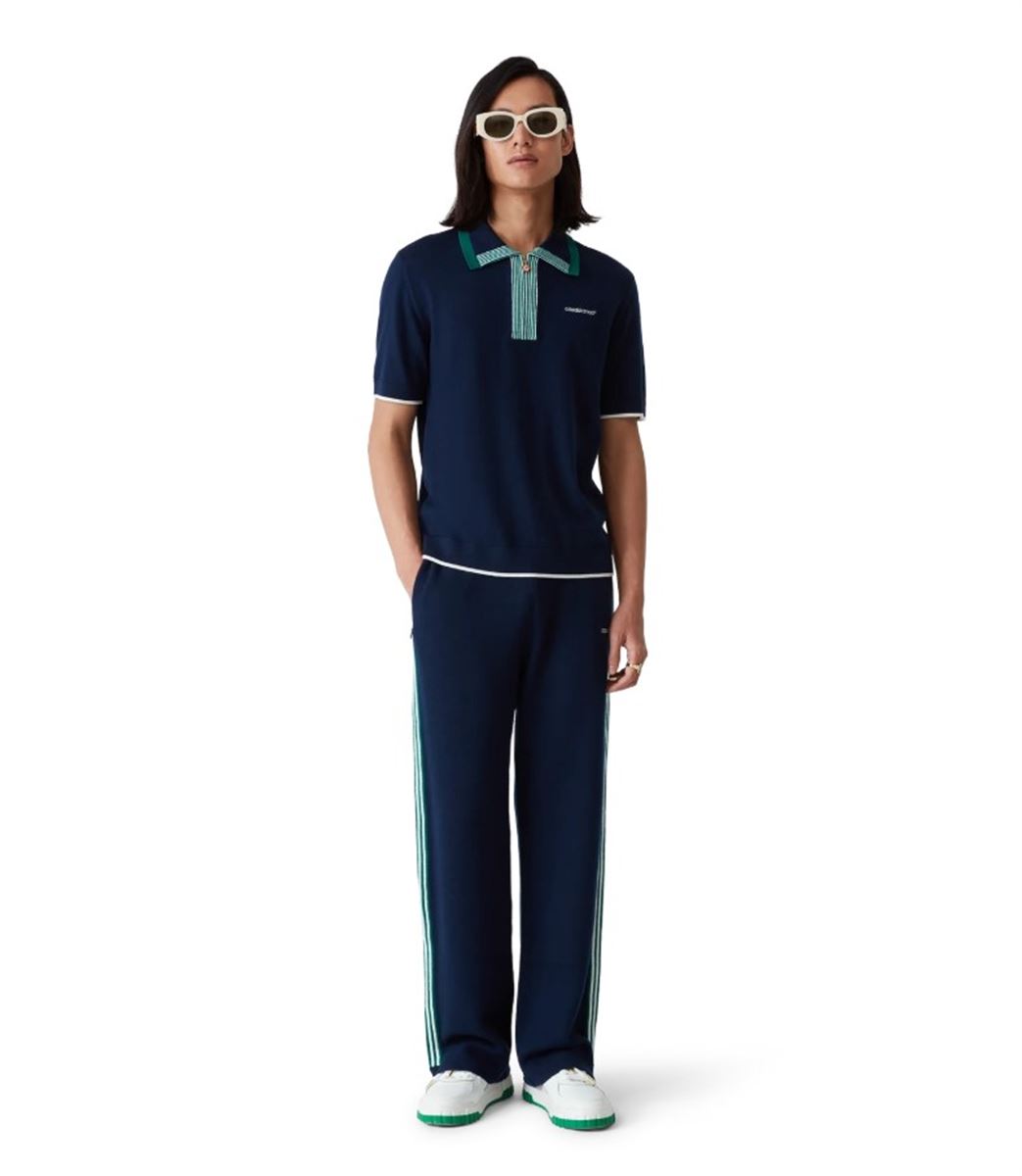 KNIT TENNIS POLO SHIRT