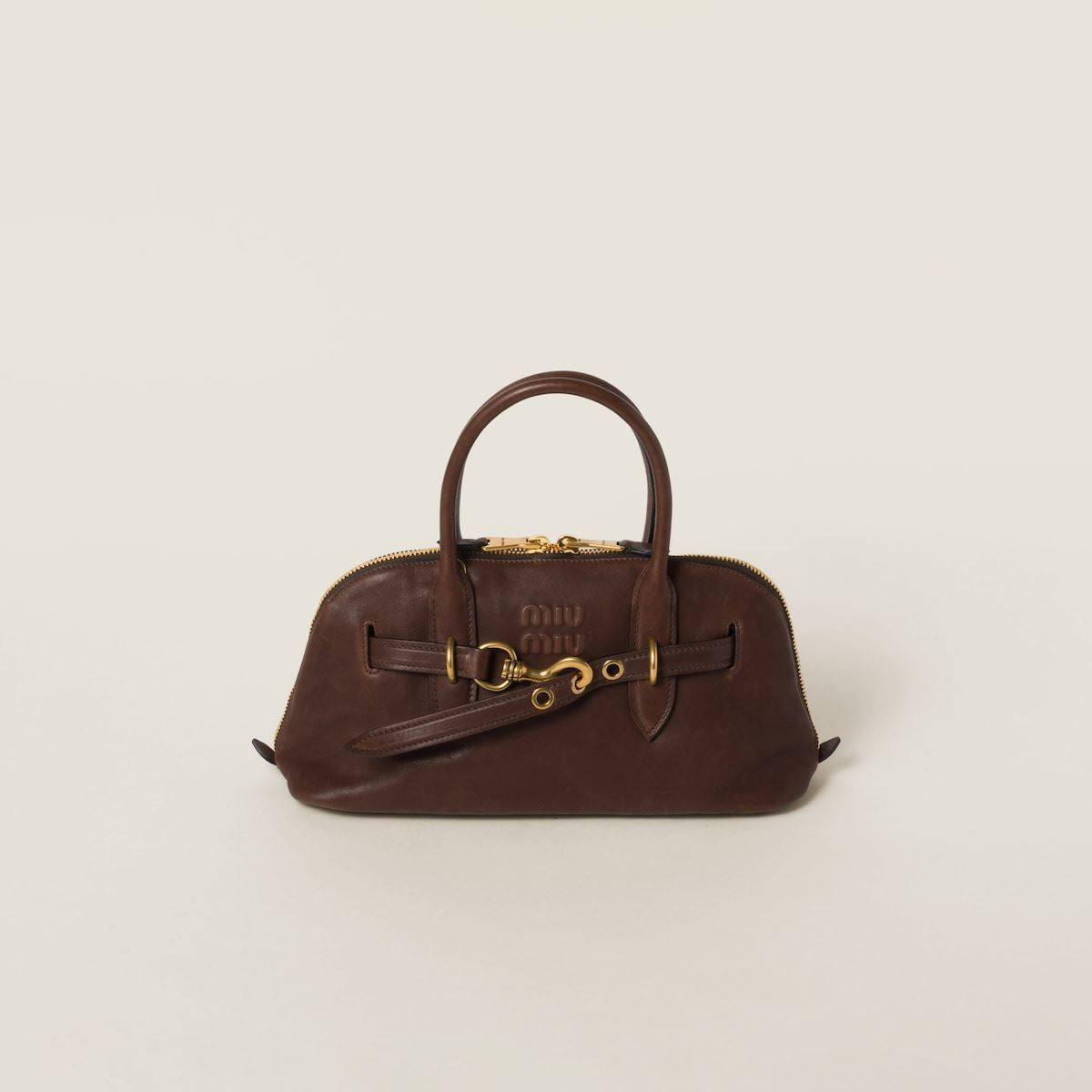 AVENTURE NAPPA LEATHER TOP-HANDLE BAG