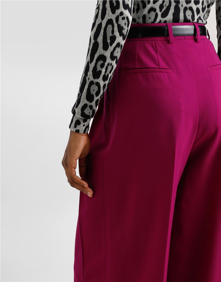 WOOLEN PALAZZO PANTS