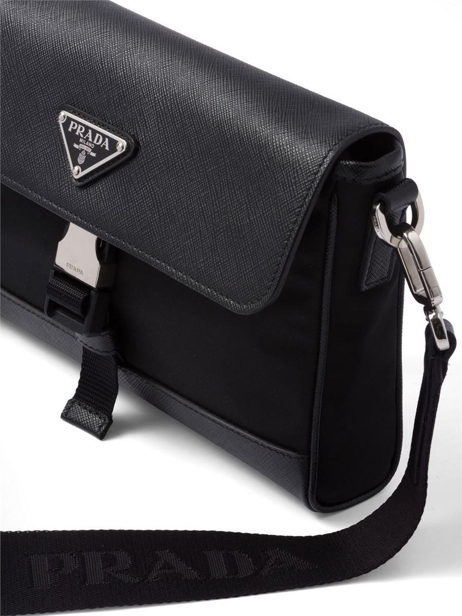 Prada fabric shoulder bag on sale