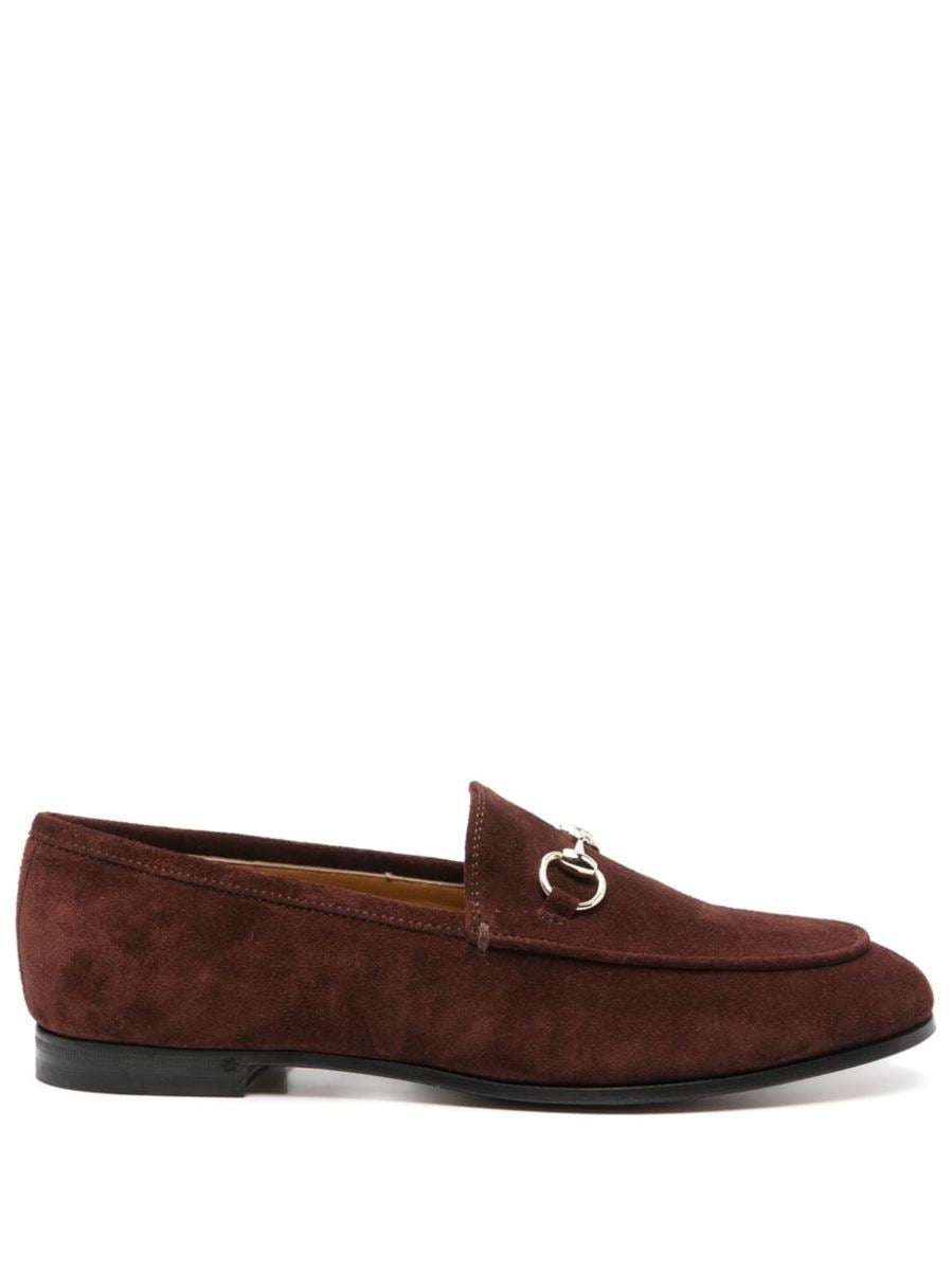 HORSEBIT SUEDE LOAFERS GUCCI