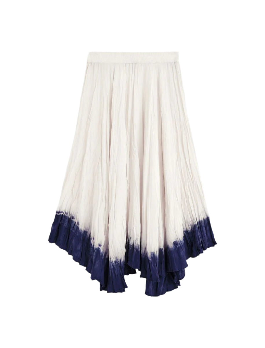 KNIT & WOVEN SKIRT