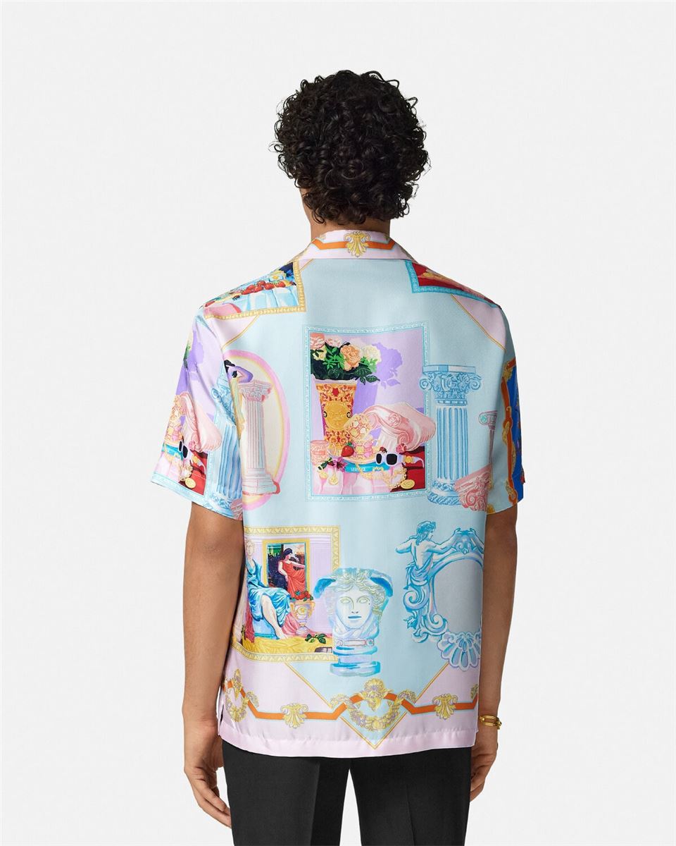 VERSACE GALLERY SILK SHIRT