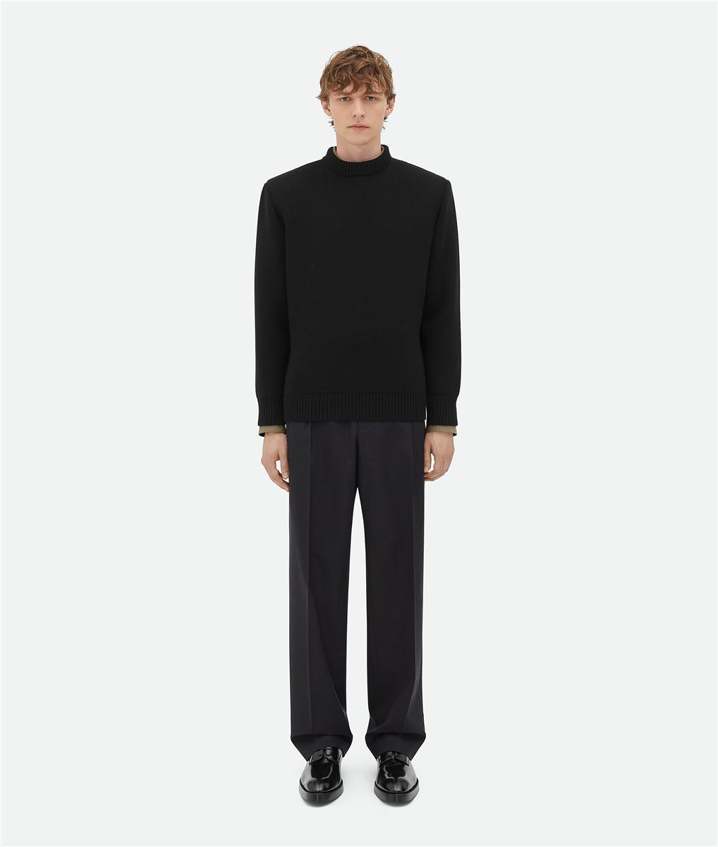 CLASSIC WOOL TAILORED JUMPER BOTTEGA VENETA