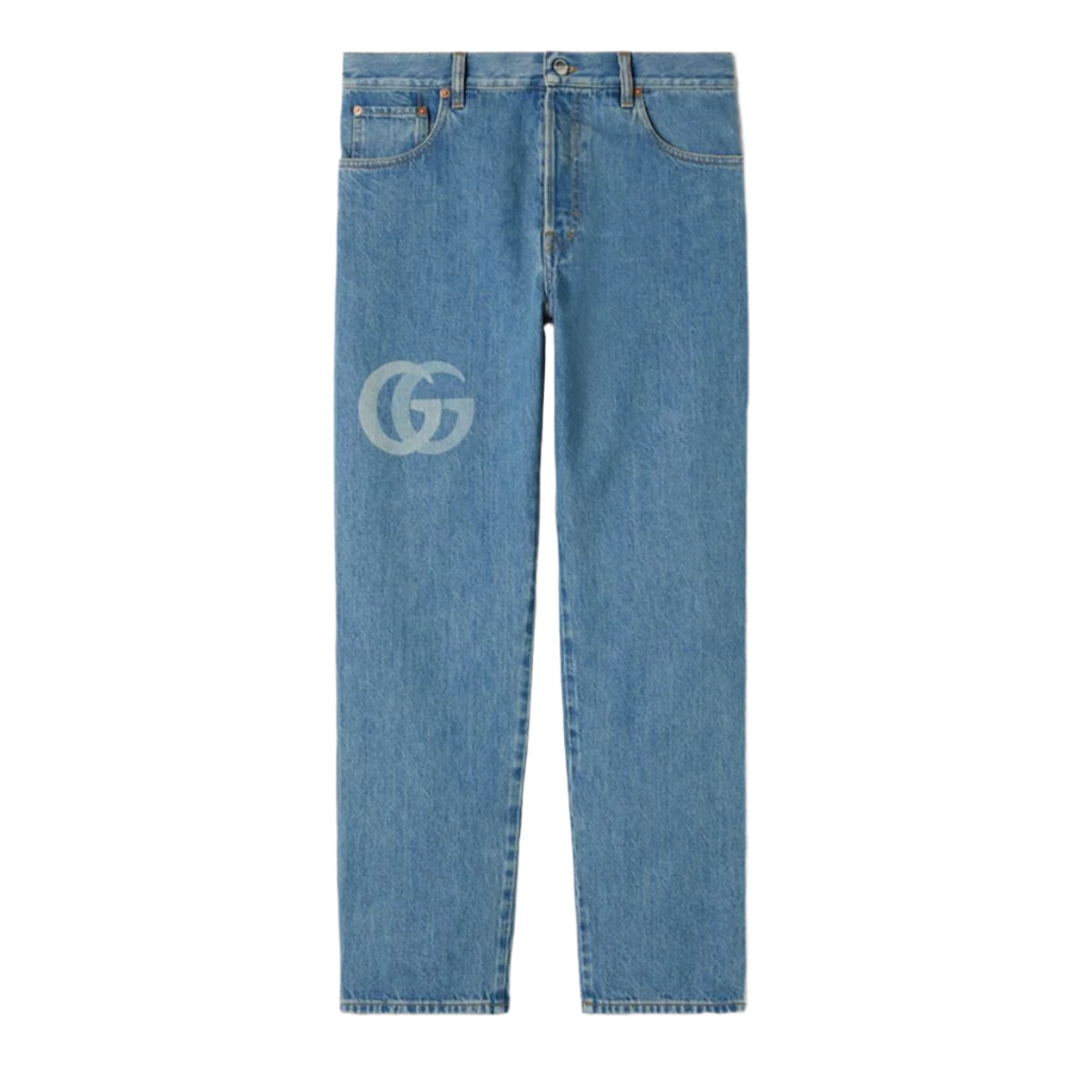 LASERED DOUBLE G DENIM PANT