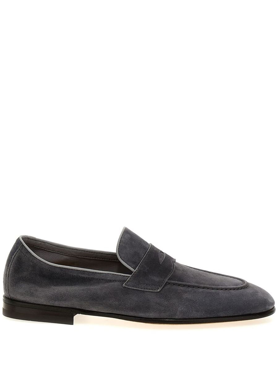 SUEDE LOAFERS