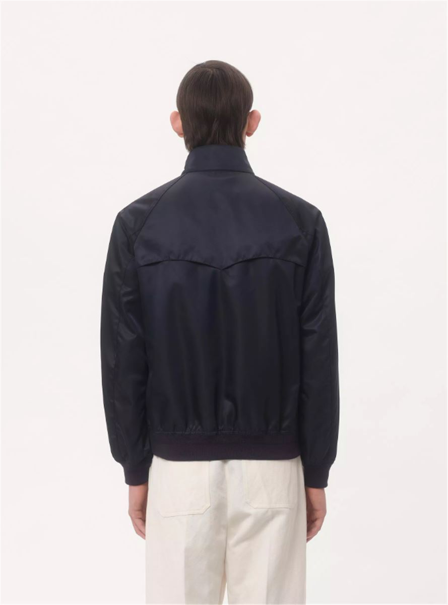 NYLON BLOUSON WITH VLOGO PATCH