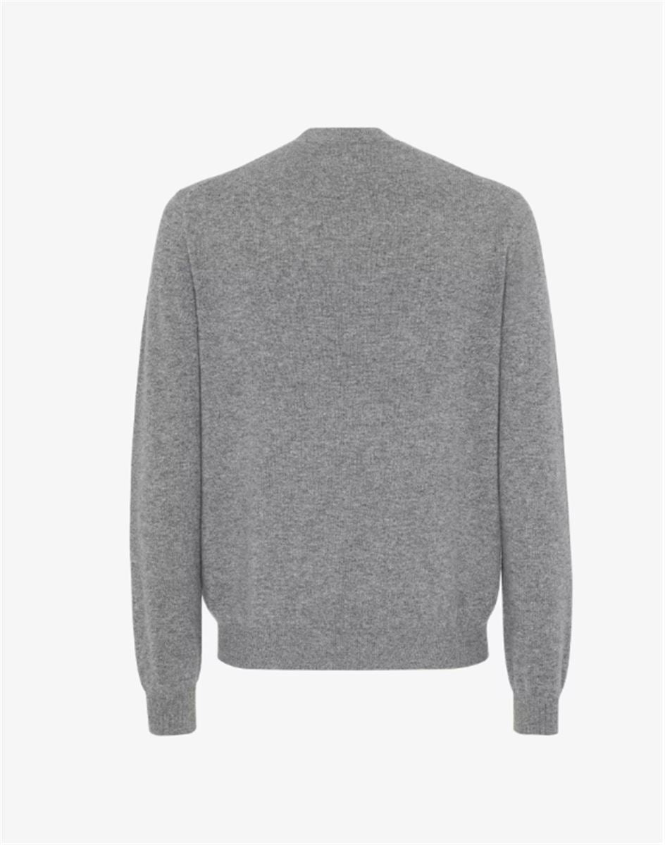 GREY WOOL JUMPER