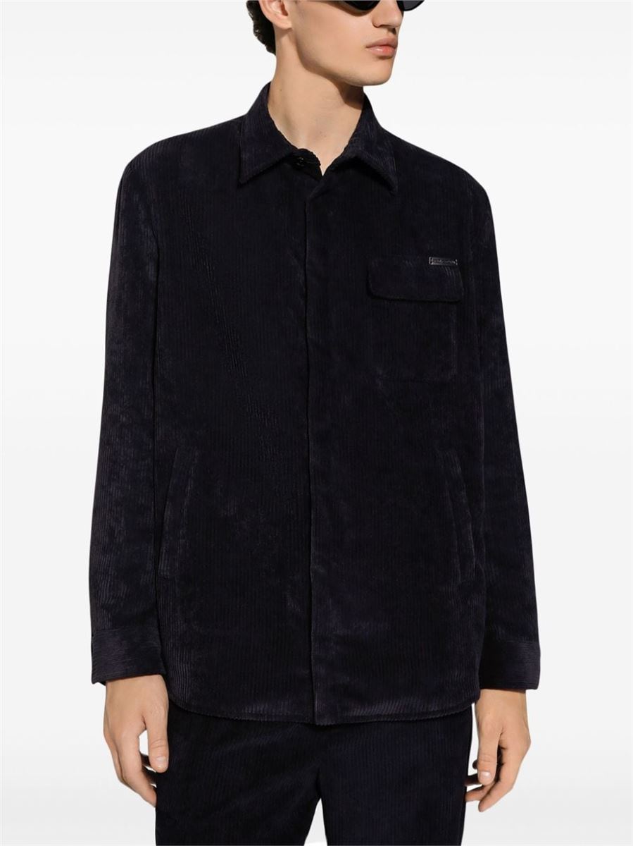 CORDUROY SHIRT JACKET DOLCE & GABBANA