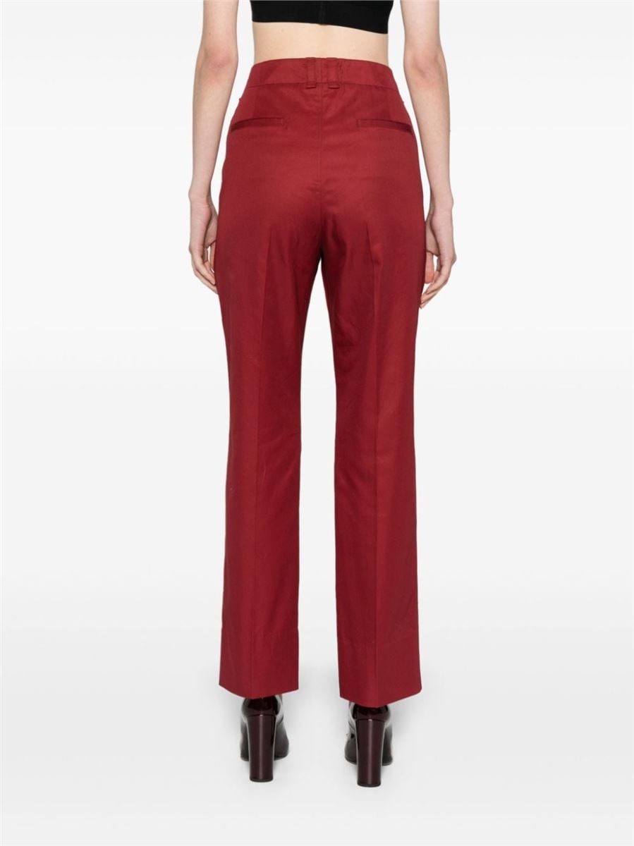 SLIM-LEG COTTON TROUSERS SAINT LAURENT