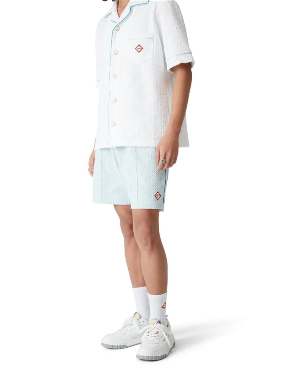 MONOGRAM TOWELLING SHORTS