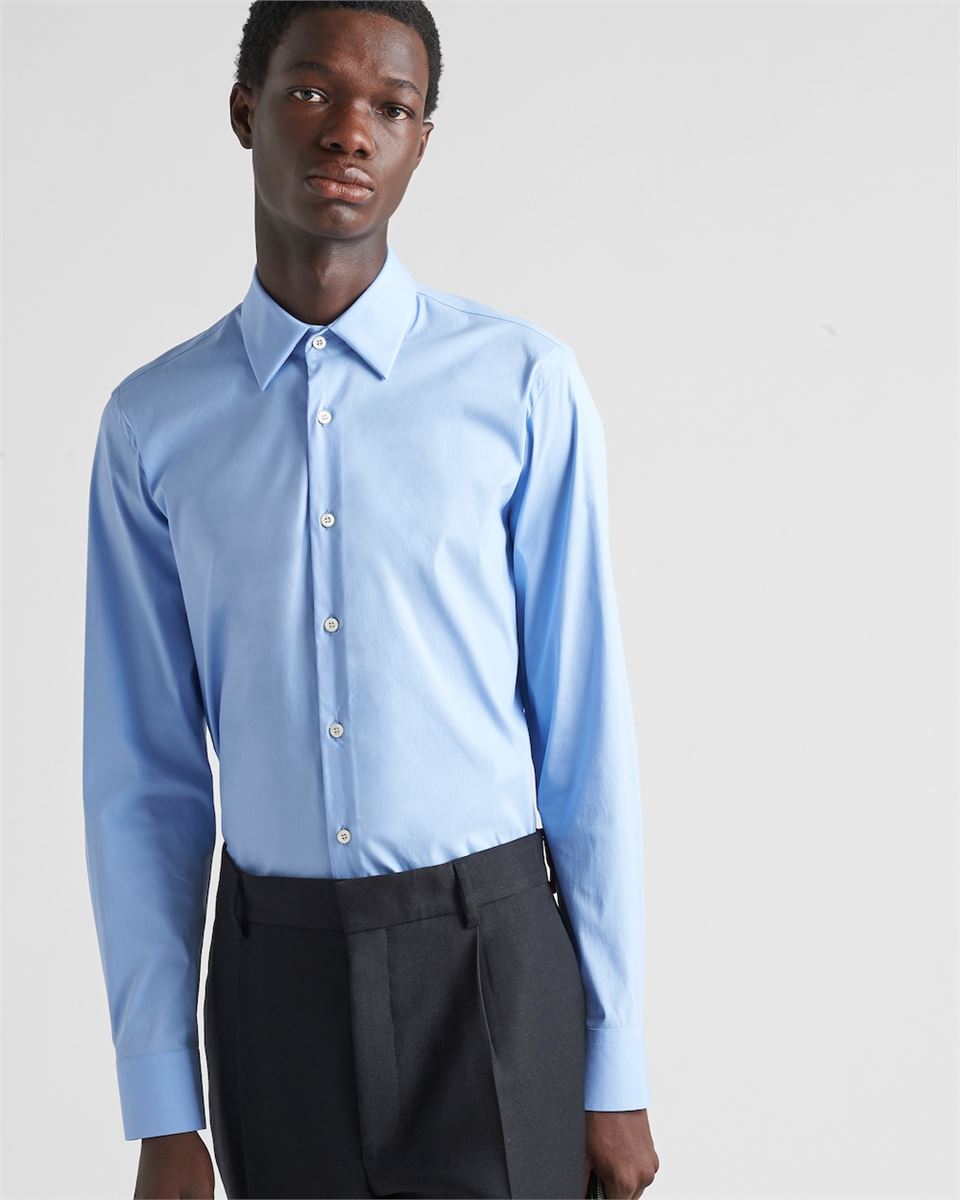 STRETCH COTTON SHIRT