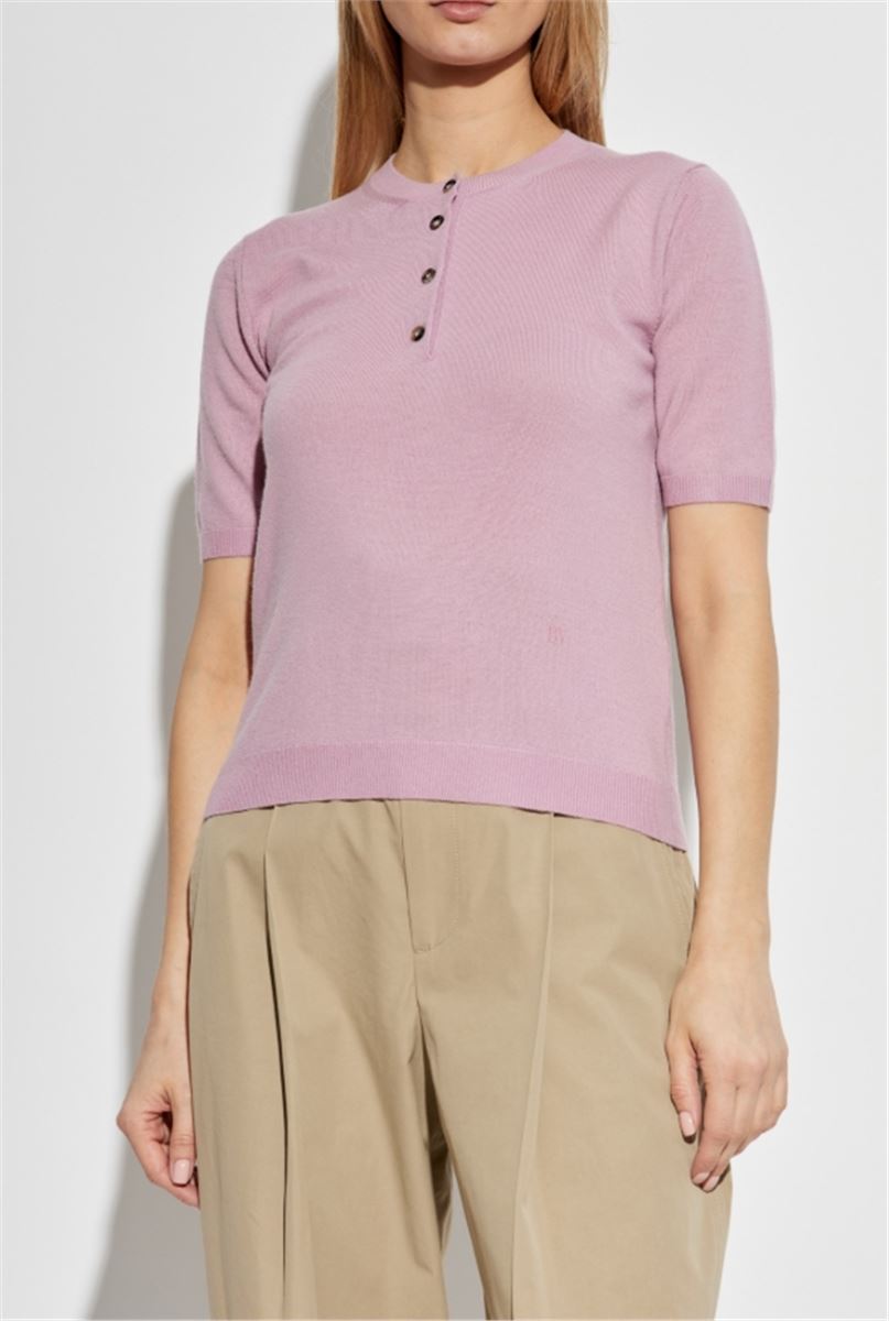 PURPLE WOOL TOP