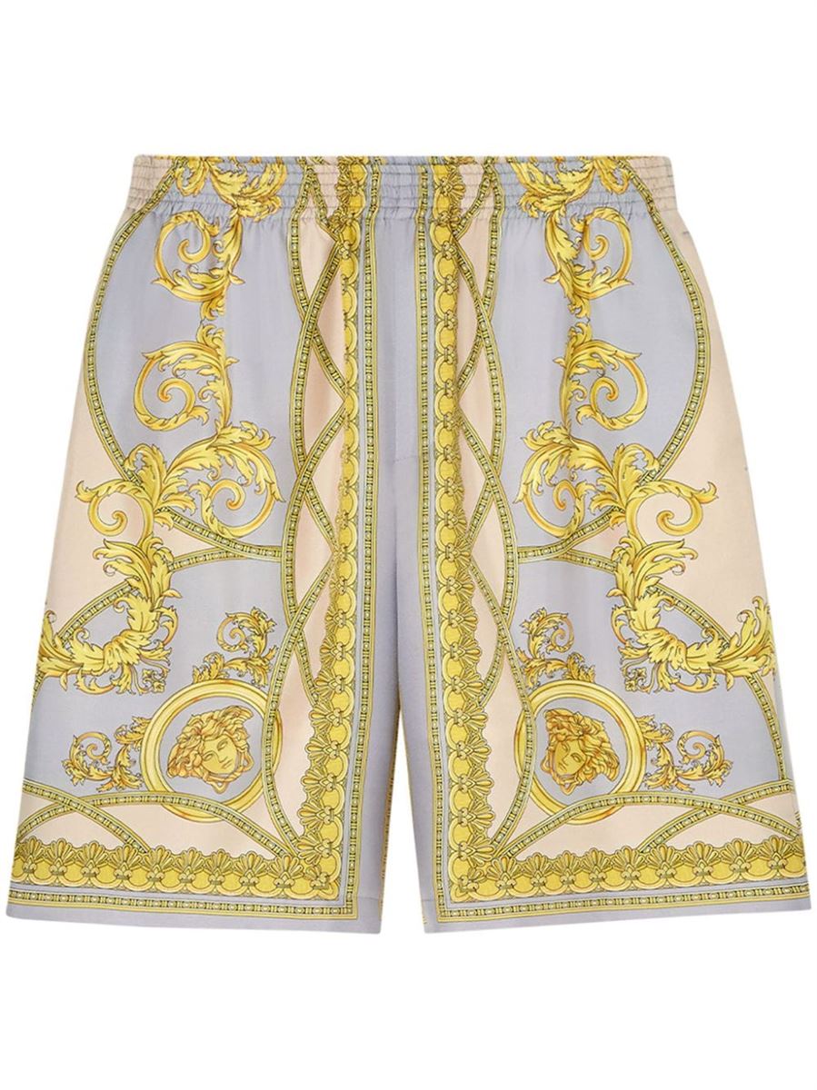 LA COUPE DES DIEUX SILK SHORTS VERSACE