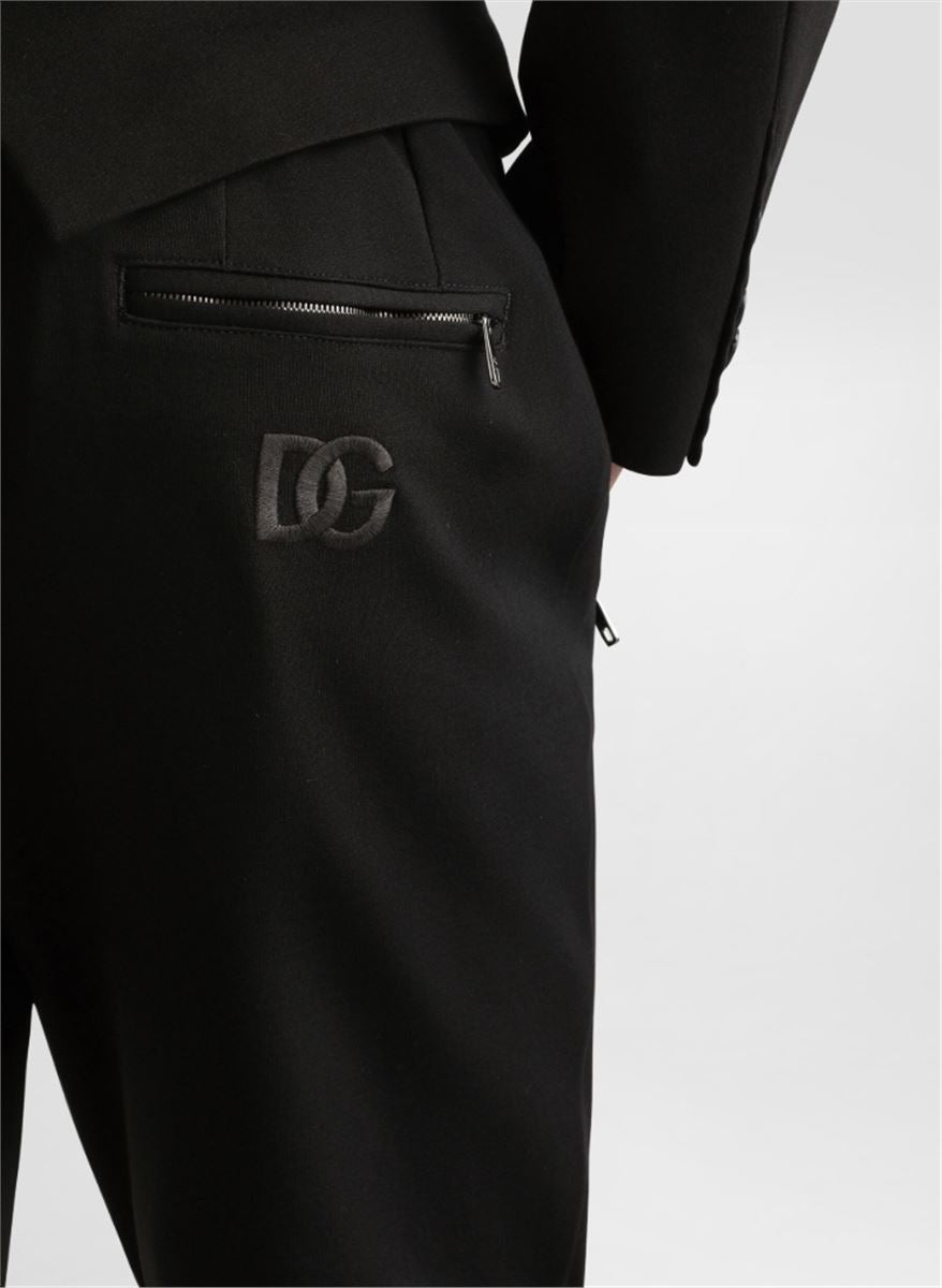 JERSEY JOGGING PANTS WITH DG PATCH