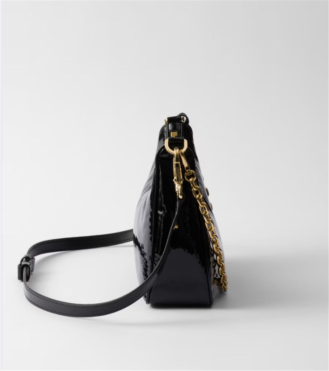 RE-EDITION NAPLAK PATENT LEATHER MINI-BAG