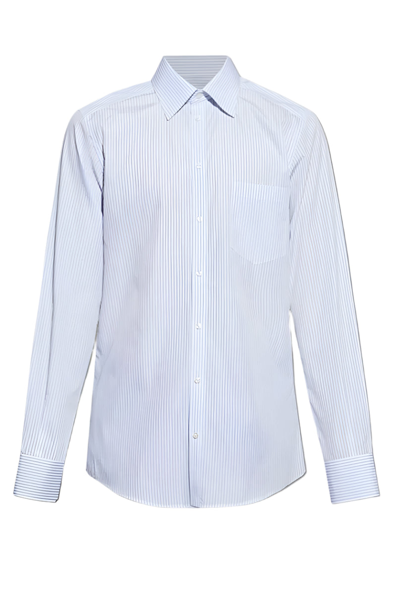 LIGHT BLUE STRIPED SHIRT