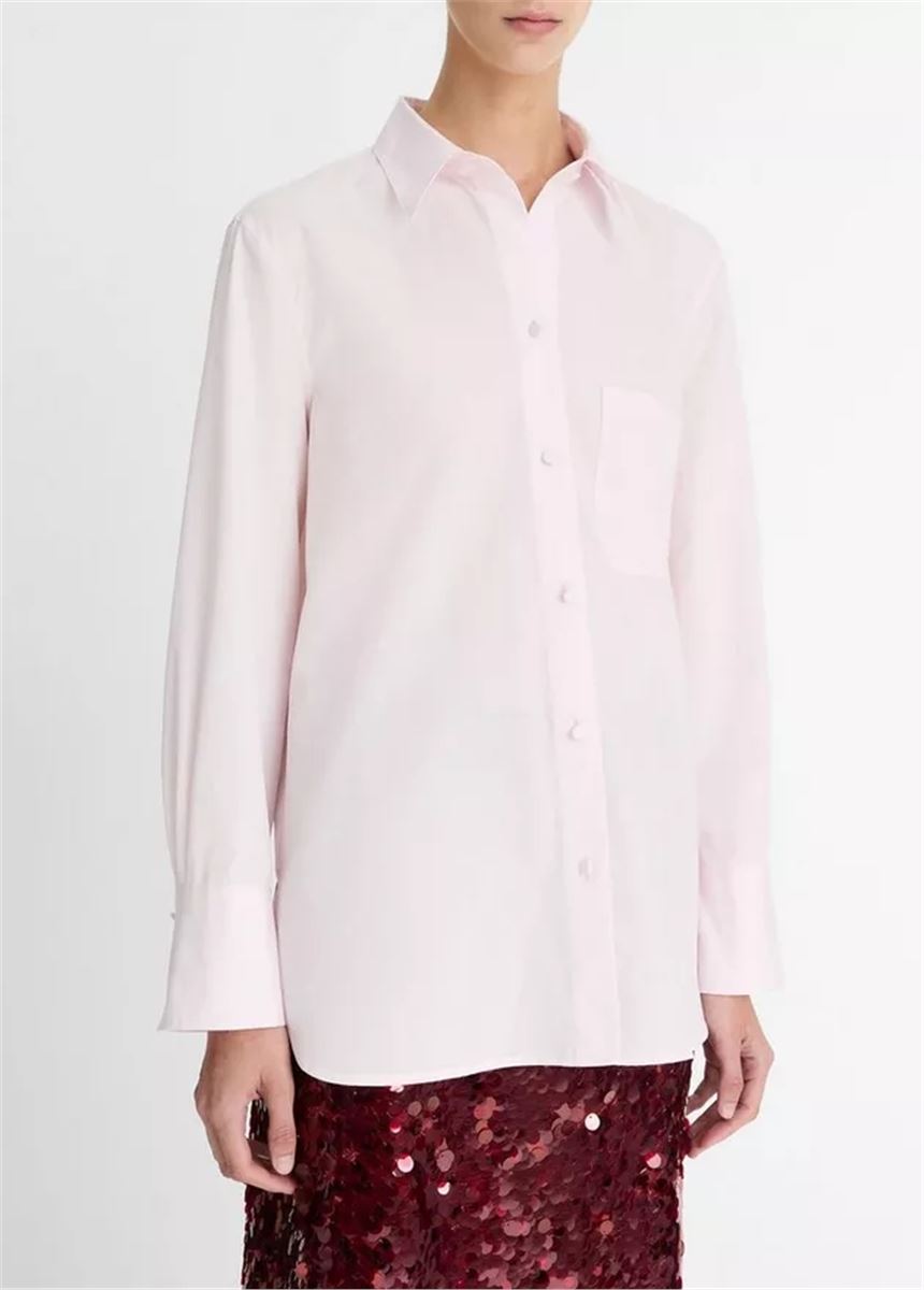 COTTON RELAXED STRAIGHT SHIRT