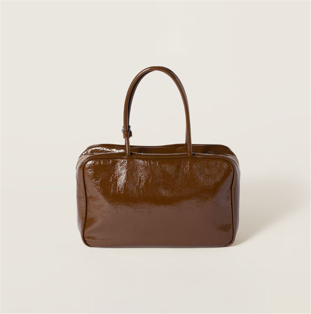 BEAU NAPLAK PATENT LEATHER BAG