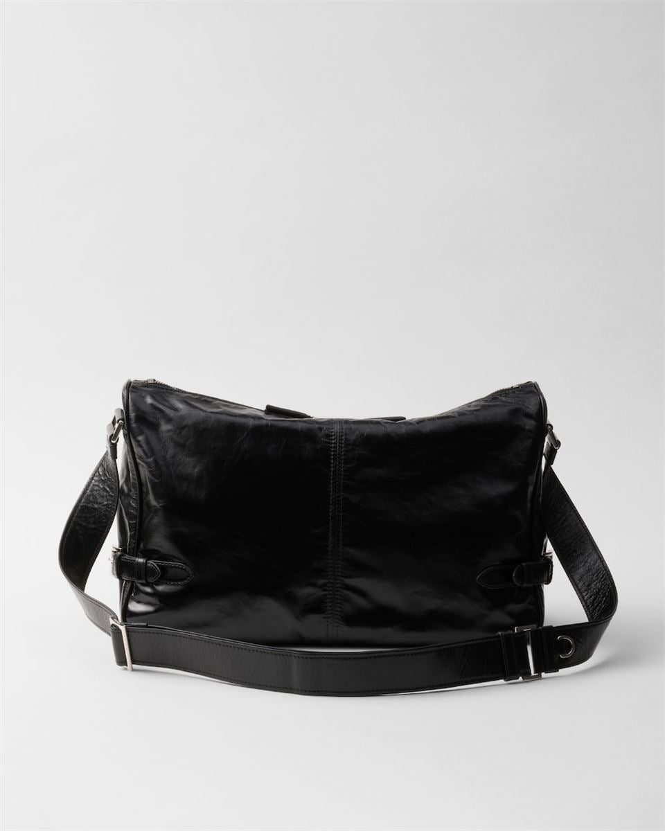 LEATHER SHOULDER BAG