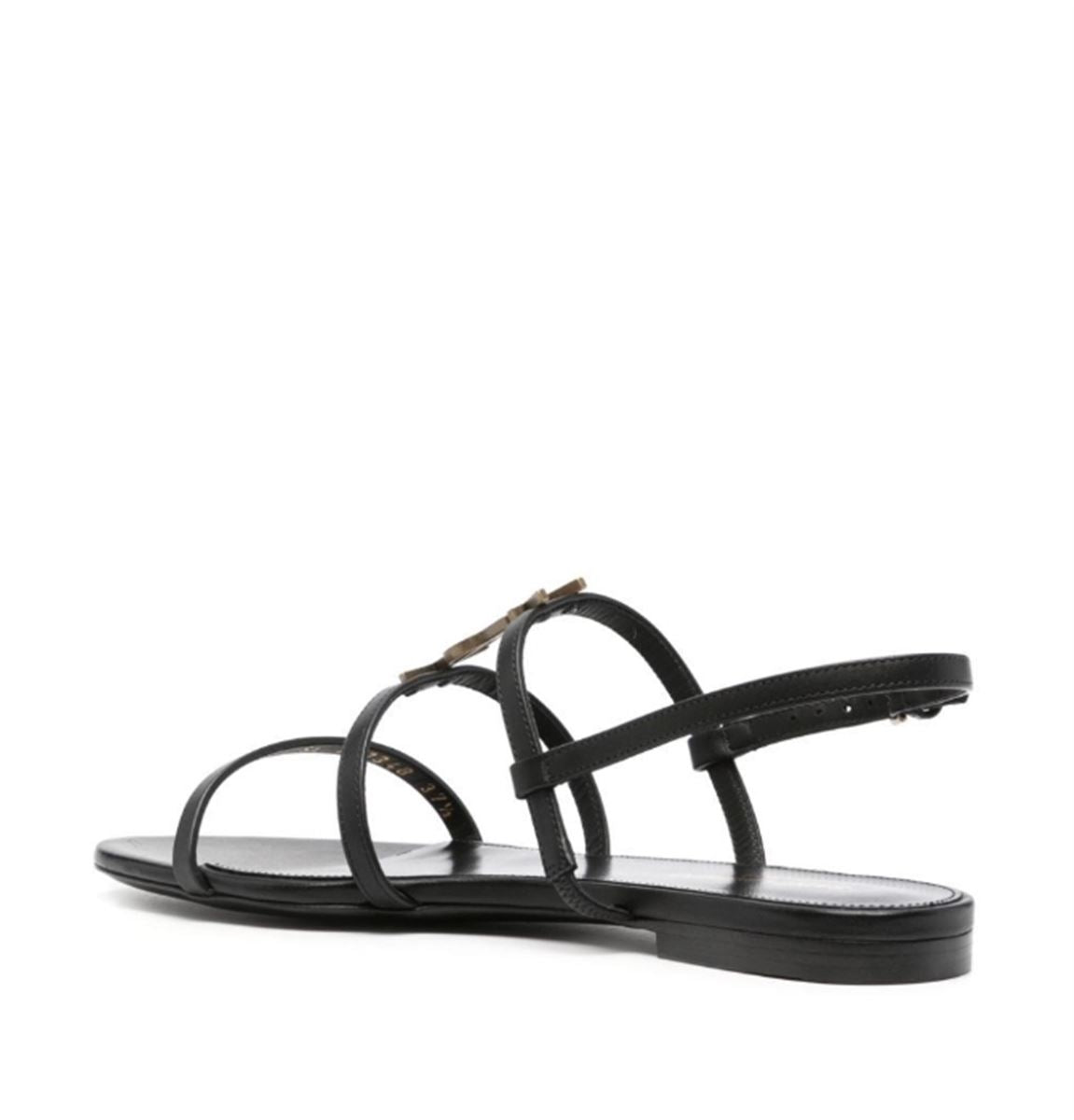 CASSANDRE-PLAQUE LOW SANDALS