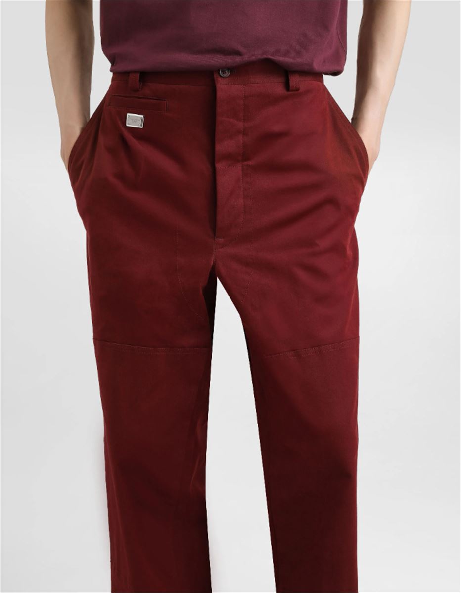 COTTON CARGO PANTS WITH TAG