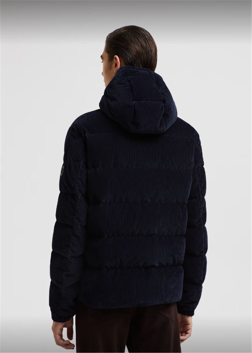 VEDERNA CORDUROY SHORT DOWN JACKET MONCLER