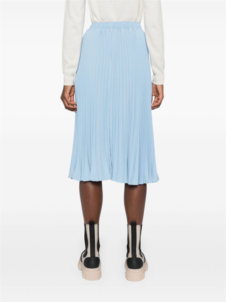 ELASTICATED-WAIST PLEATED SKIRT ERMANNO SCERVINO