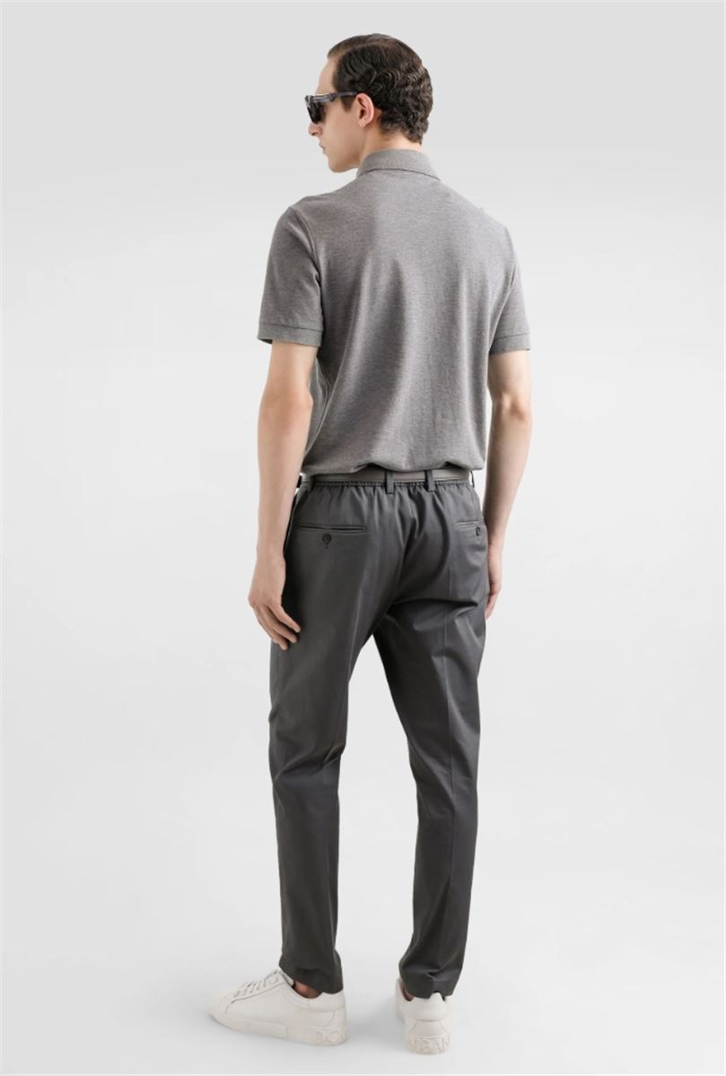 TAILORED COTTON PANTS