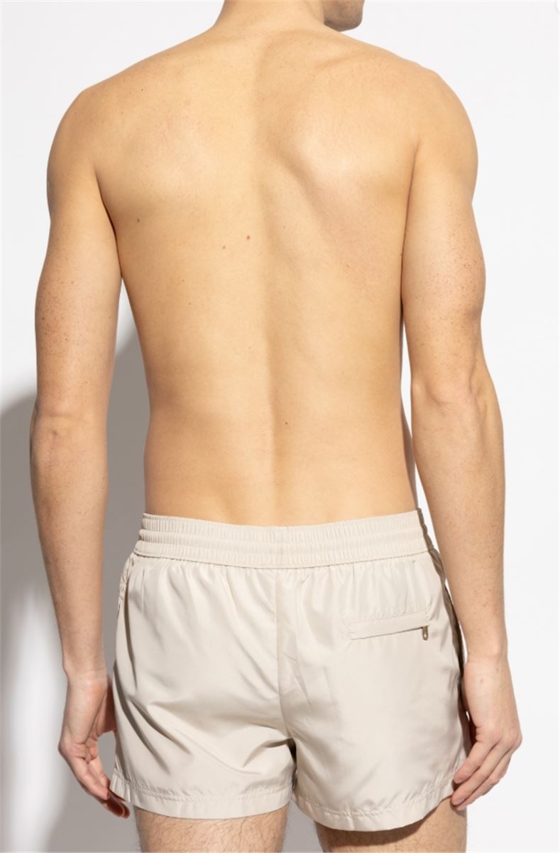 SHORT SWIM TRUNKS WITH TAG