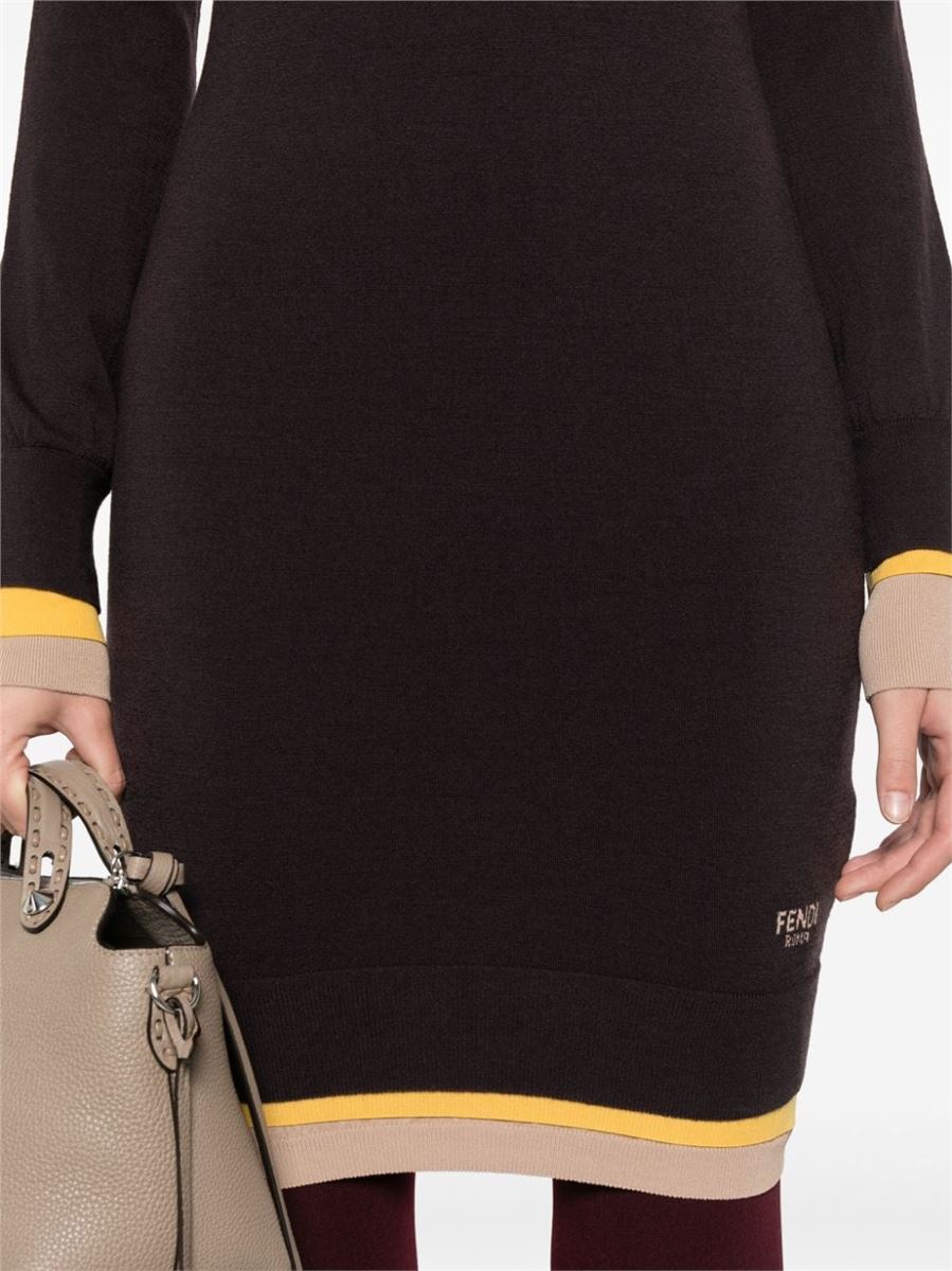 LAYERED MINI DRESS FENDI