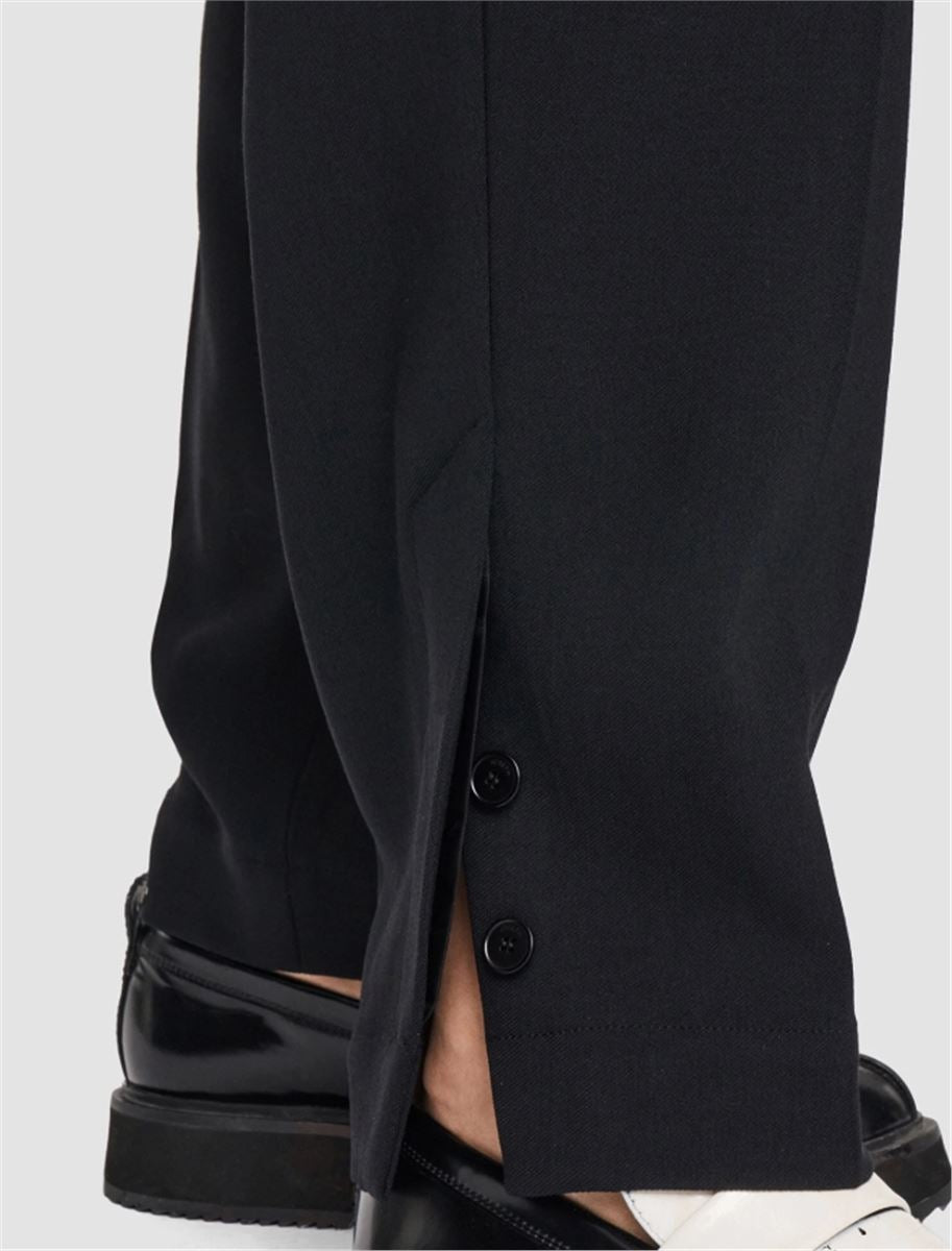 ALEXIS FLUID TWILL WOOL TROUSERS