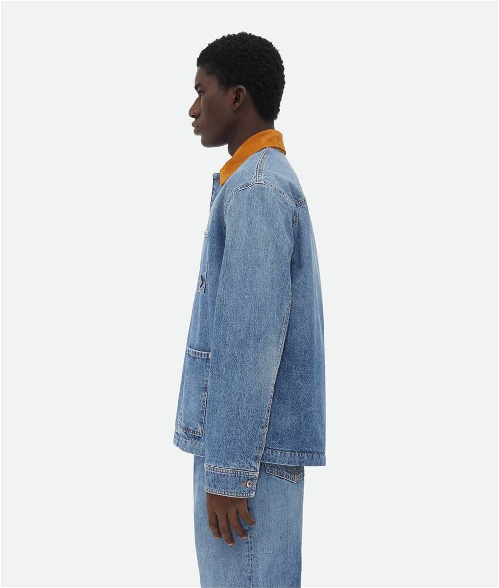 VINTAGE INDIGO DENIM JACKET