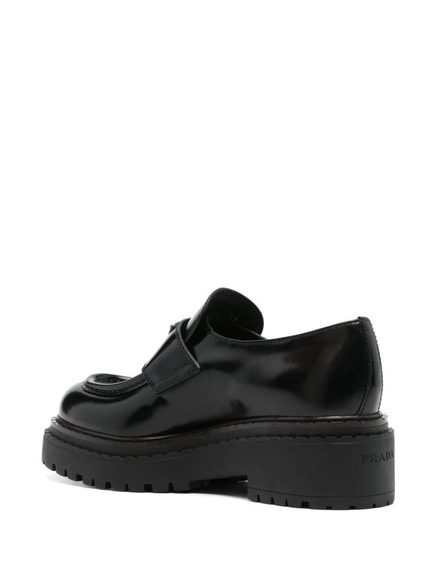 LEATHER LOAFERS PRADA