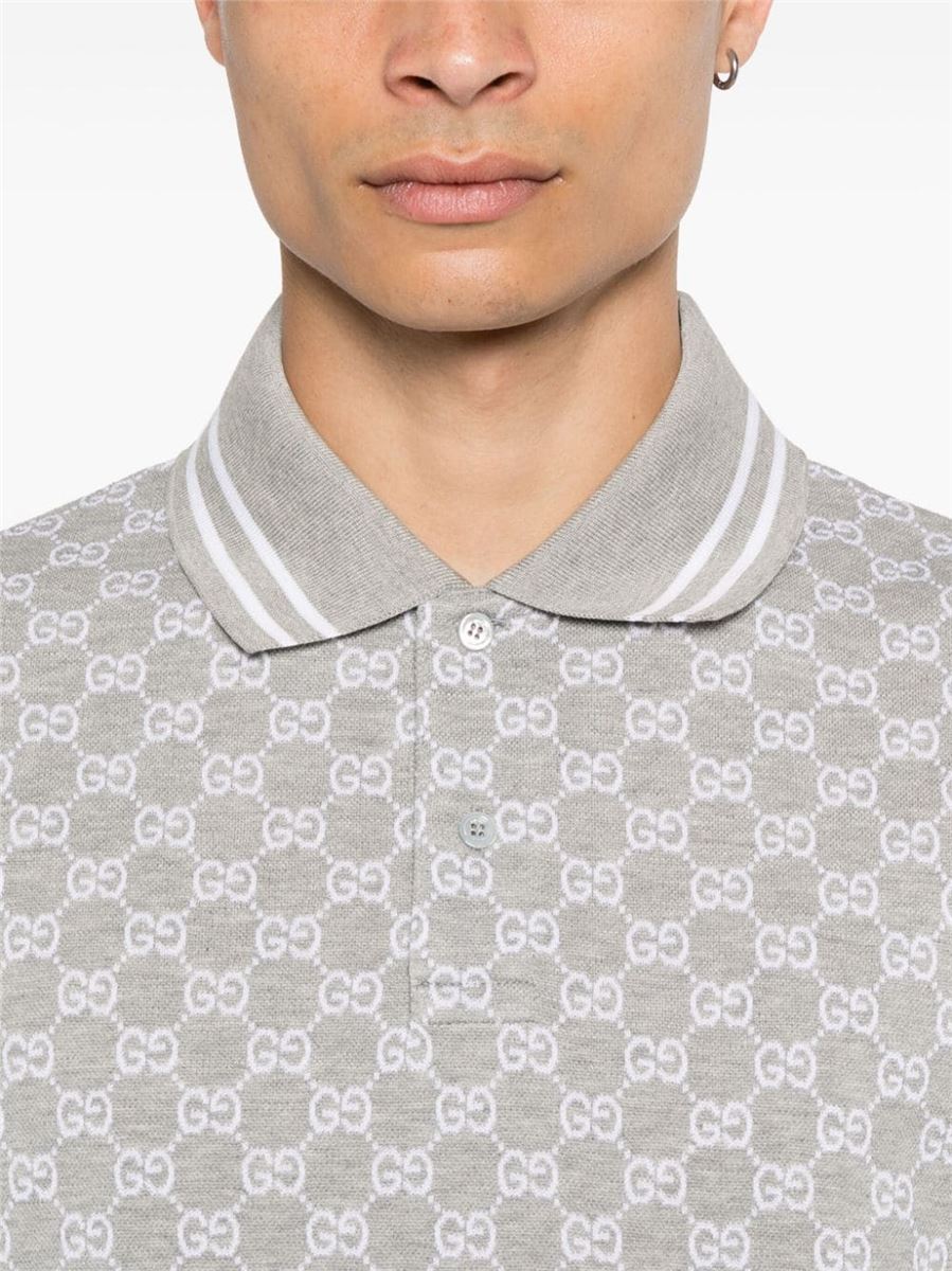 GG JACQUARD POLO SHIRT GUCCI