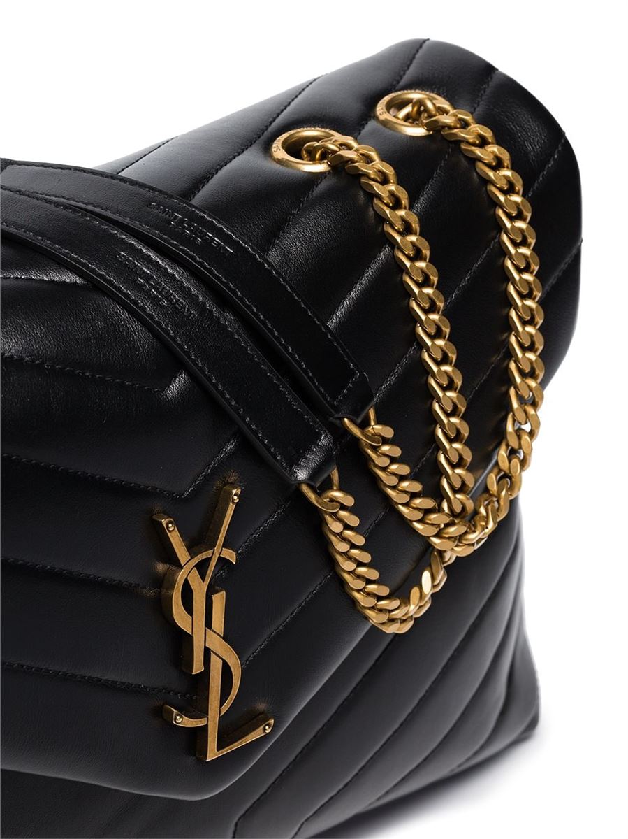 MEDIUM LOULOU QUILTED SHOULDER BAG SAINT LAURENT