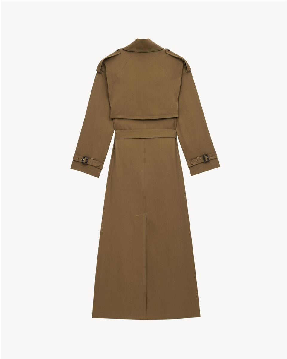 TRENCH COAT IN COTTON TWILL