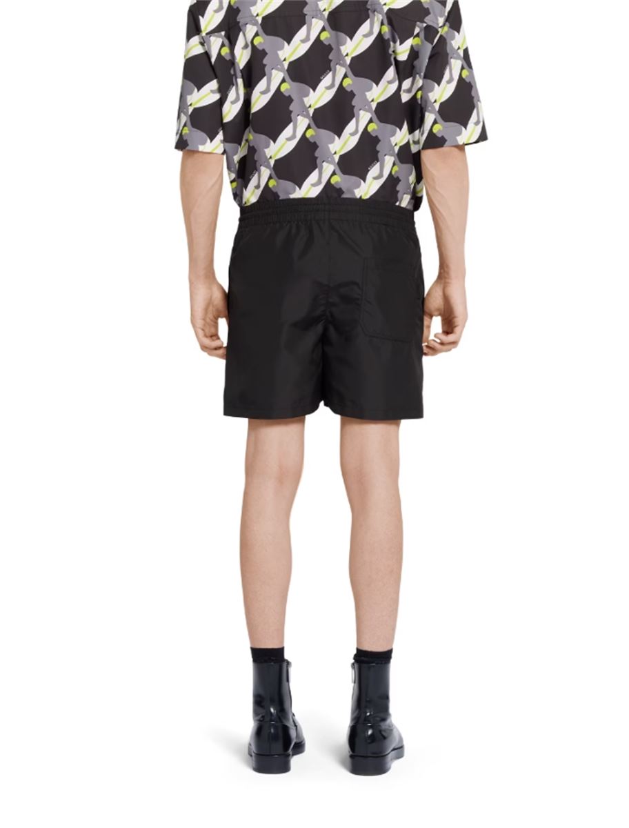 TECHNICAL POPLIN SWIM SHORT