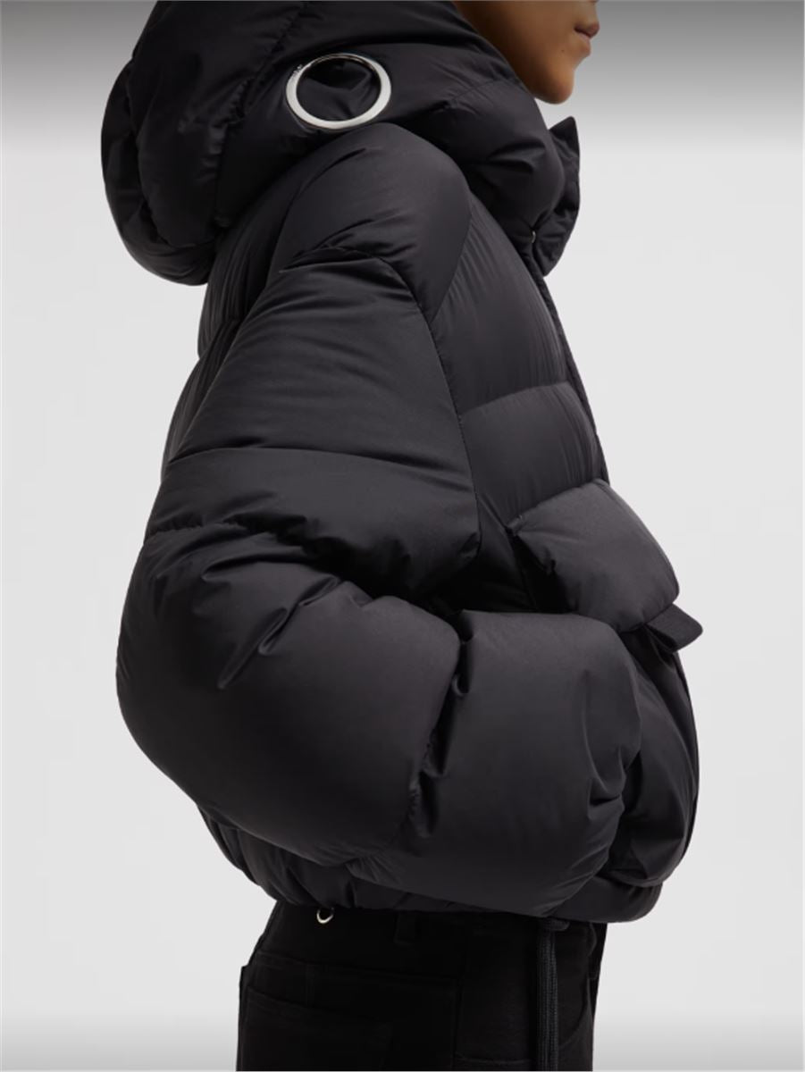 MONCLER X WILLOW SMITH KAR HOODED SHORT DOWN JACKET