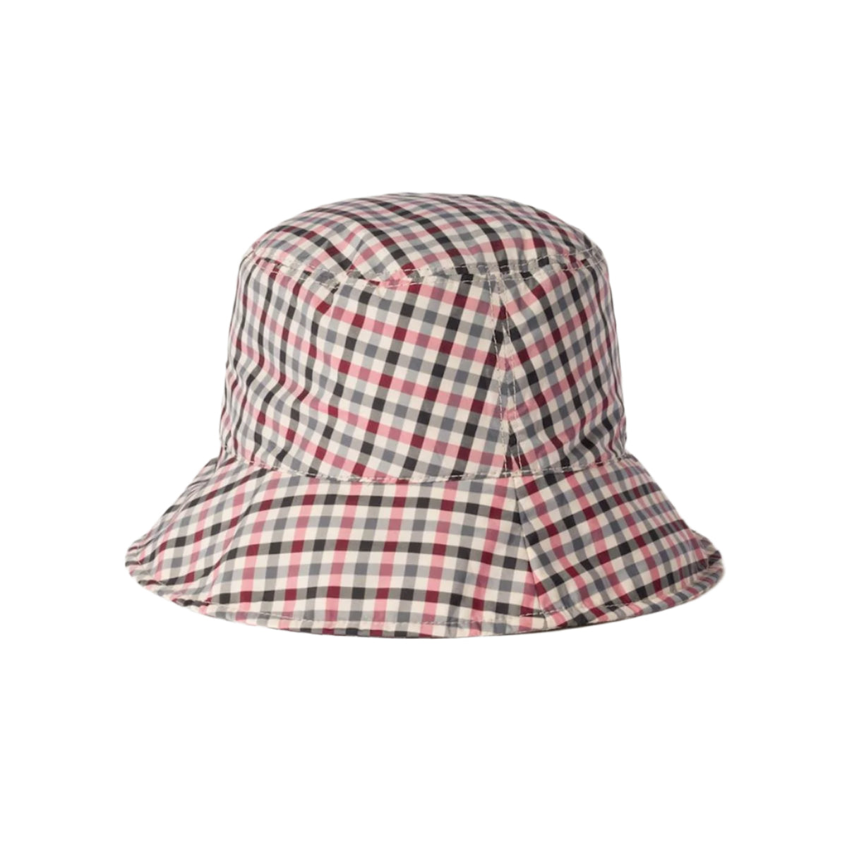 VICHY HAT WITH POUCH