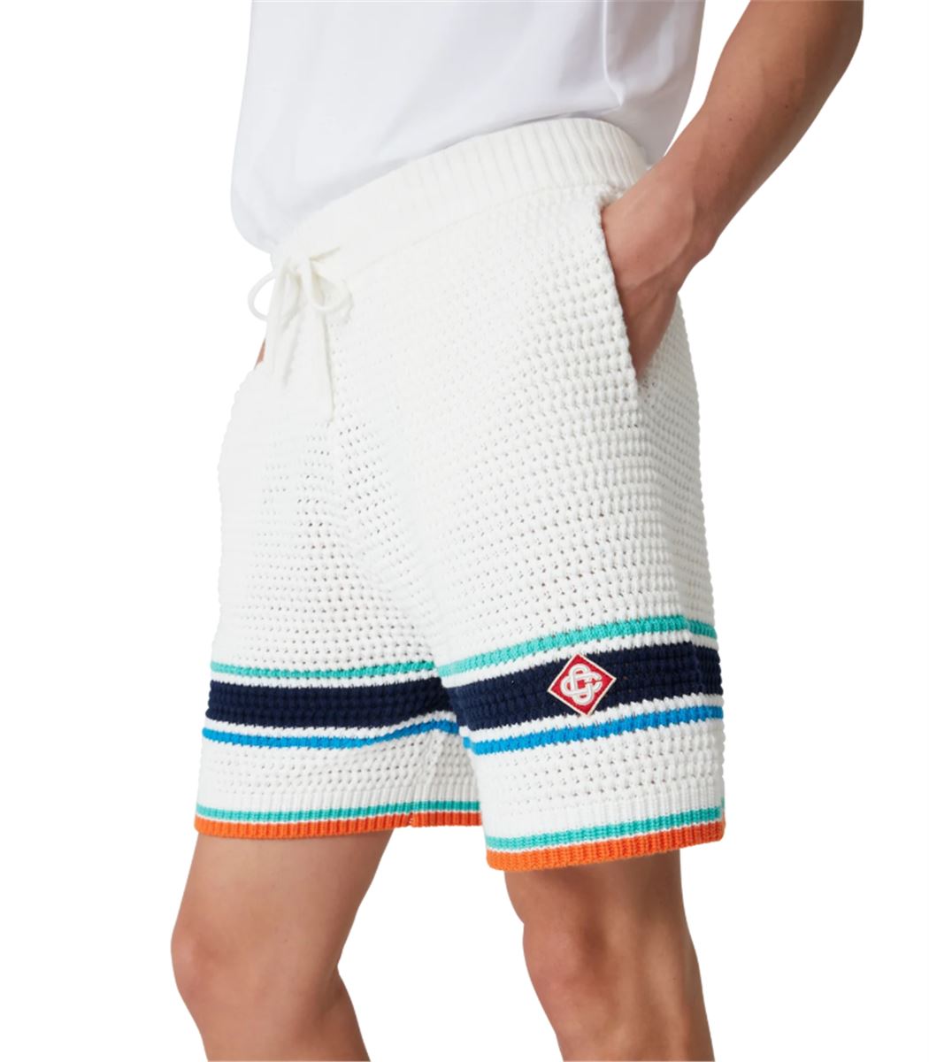 CROCHET TENNIS SHORTS